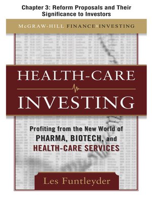 cover image of Reform Proposals and Their Significance to Investors